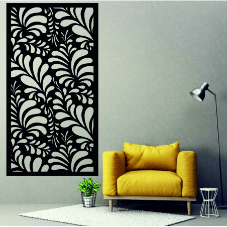 Fából készült rétegelt lemezből faragott virág falfestmény PIXABAY