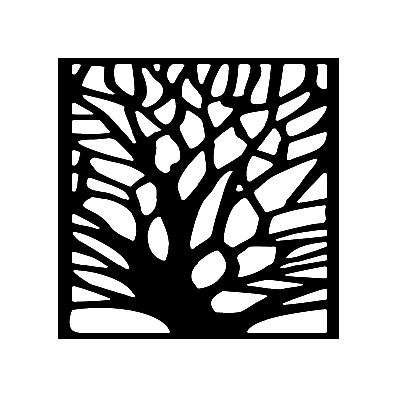 Faragott falfestmény rétegelt lemezből DIÓFA