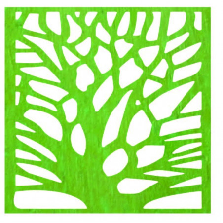 Faragott falfestmény rétegelt lemezből DIÓFA