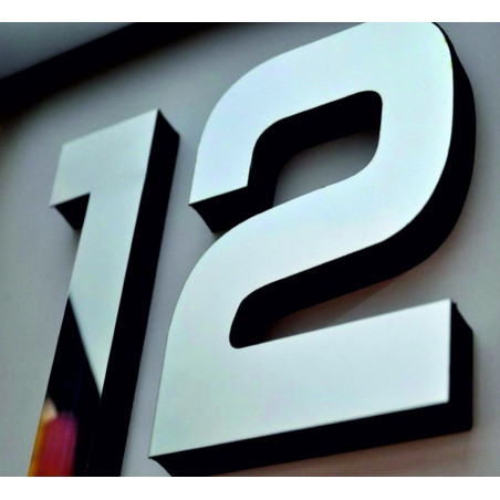 Fali óra Rozsdamentes acél