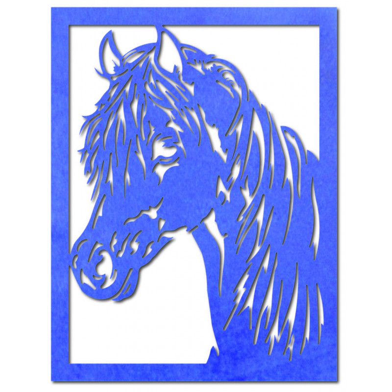 Faragott rétegelt lemezből készült falfestmény,...