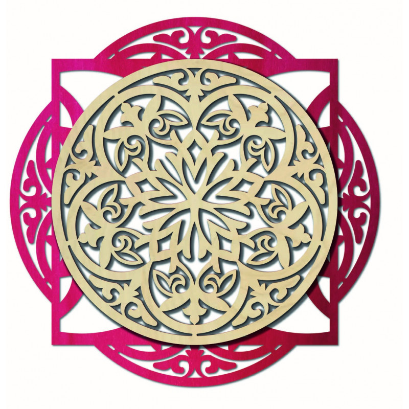 Fa festmény, elegáns fali dekoráció - FANTASIA