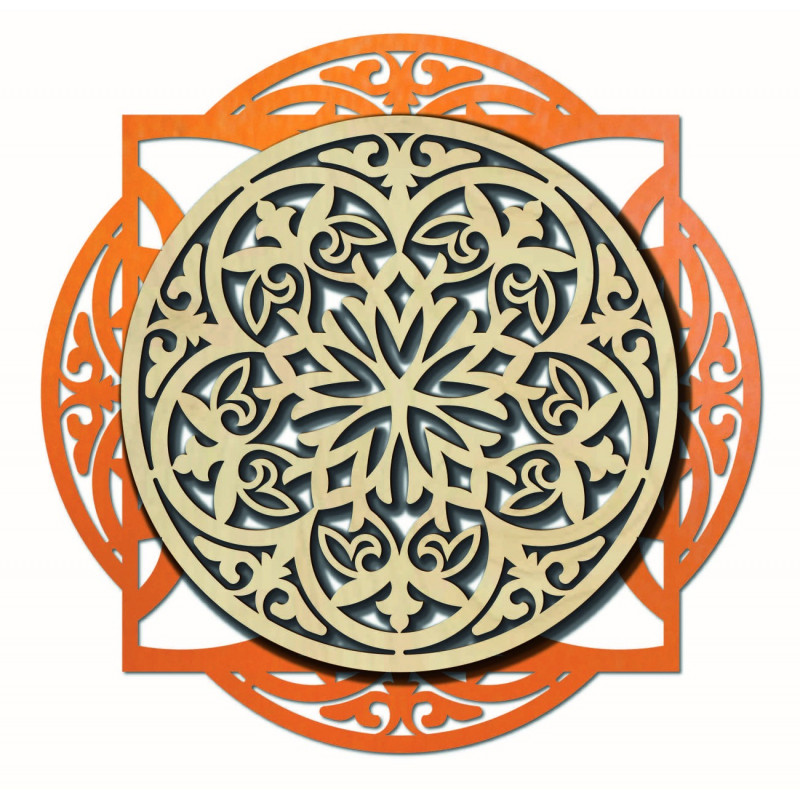 Fa festmény, elegáns fali dekoráció - FANTASIA