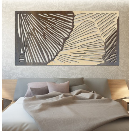 Ízléses 3D falikép rétegelt lemezből Ízléses 3D falikép rétegelt lemezből