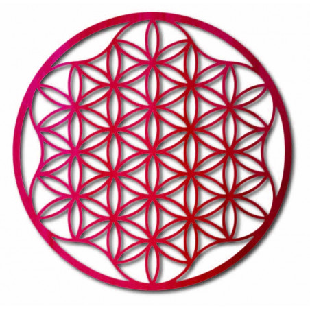 Egy mandala képe rétegelt lemezről 120 cm -ig