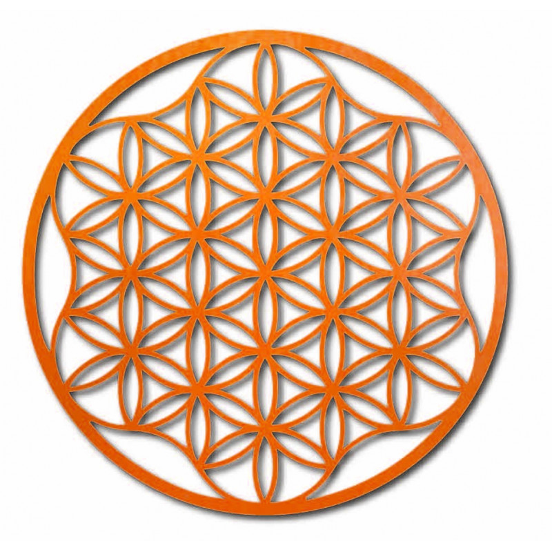 Egy mandala képe rétegelt lemezről 120 cm -ig