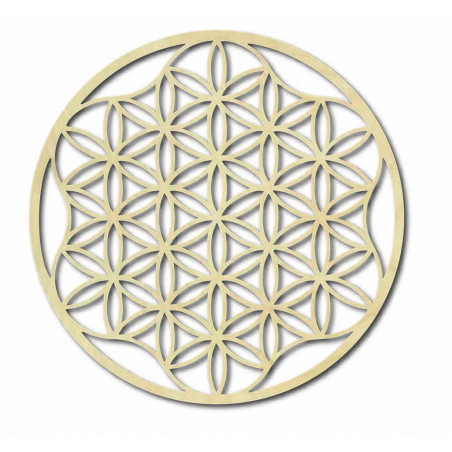 Egy mandala képe rétegelt lemezről 120 cm -ig