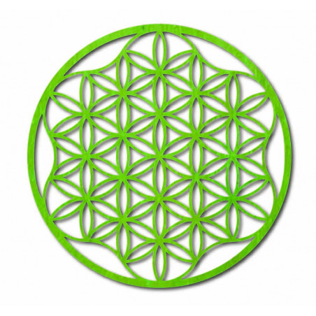 Egy mandala képe rétegelt lemezről 120 cm -ig